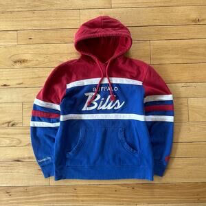 M Buffalo Bills Mitchell and Ness Throwback Hoodie